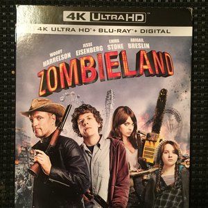 Zombieland 4k UHD + Bluray W/ Slipcover